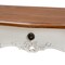 Baxton Studio Sophie White and Brown Finished Small 3-Drawer Wood Console Table 162-10255 - alternate 2